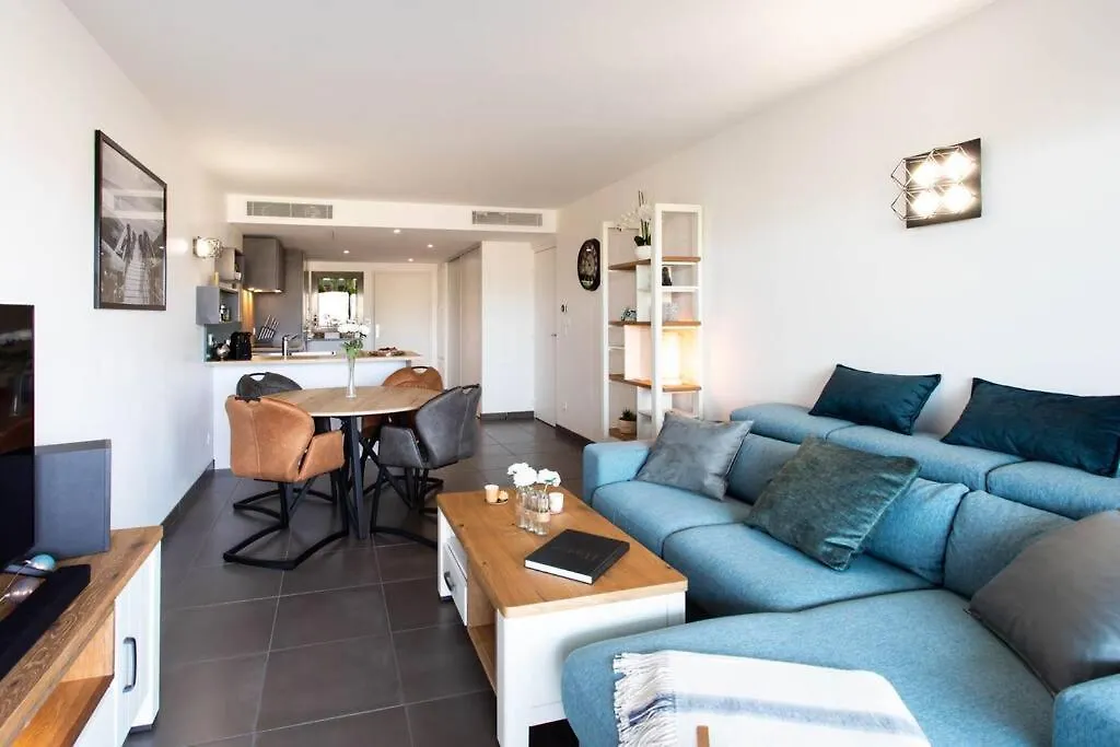 A7- 2 Bdr Sea & Mountain View - Ac, Parking, Pool & Terrace Apartment Antibes 0*,